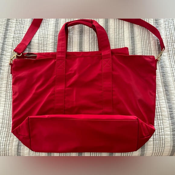 Stoney Clover Lane. classic tote bag. Ruby ❤️ with a large Mickey patch. - Picture 6 of 11